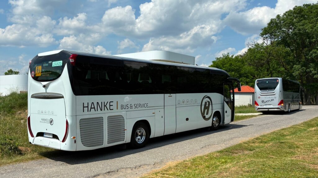Autobusy Hanke Bus & Service na spoločnom zájazde